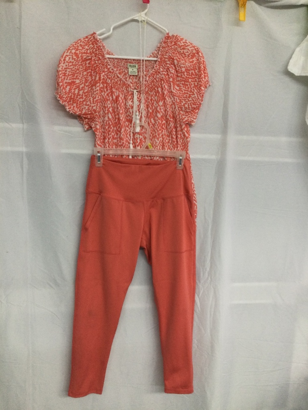 2 Pieces, Bass Cap Top (Medium)& LegEnd Legging (Large)